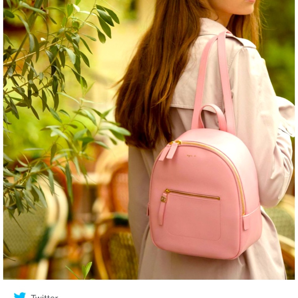 Agnes B. Mimi Leather backpack - Picture 2 of 16